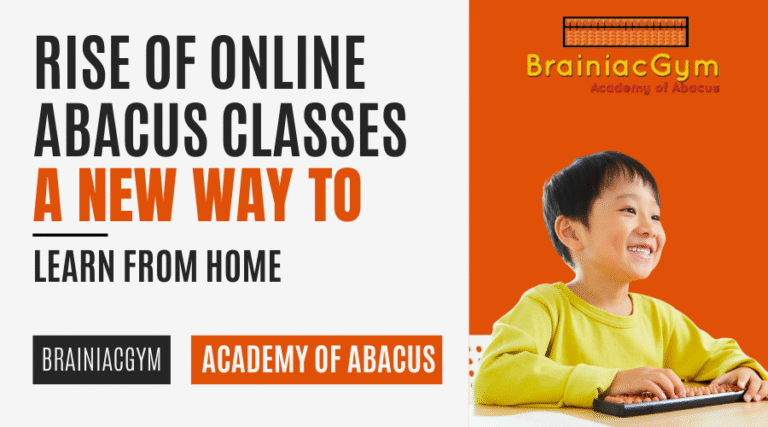 Rise of Online Abacus Classes A New Way to Learn from Home