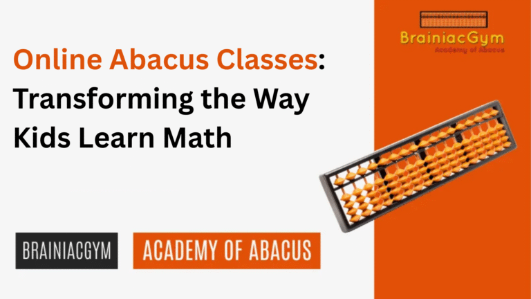 Online Abacus Classes
