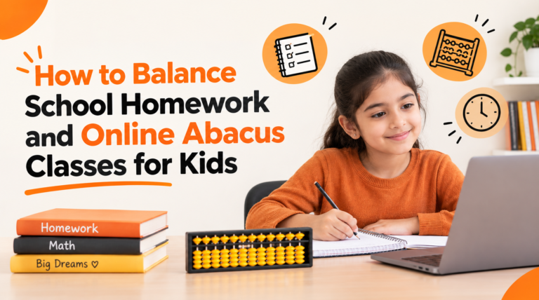 Online Abacus Classes for Kids and School Homework